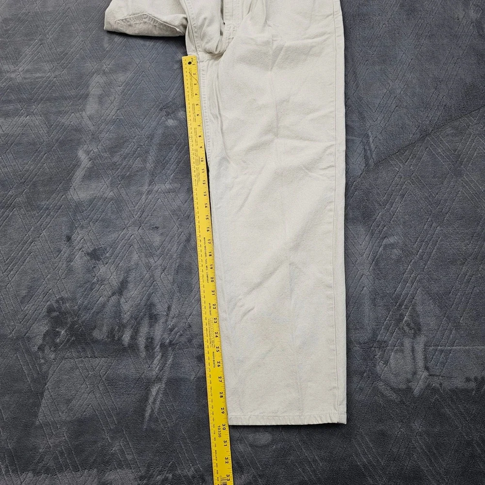 Levi's‎ 550 Jeans Mens 36x30 Off White Relaxed Fit Tapered 90s Vintage USA
